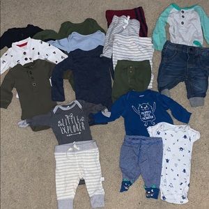 Newborn baby boy lot